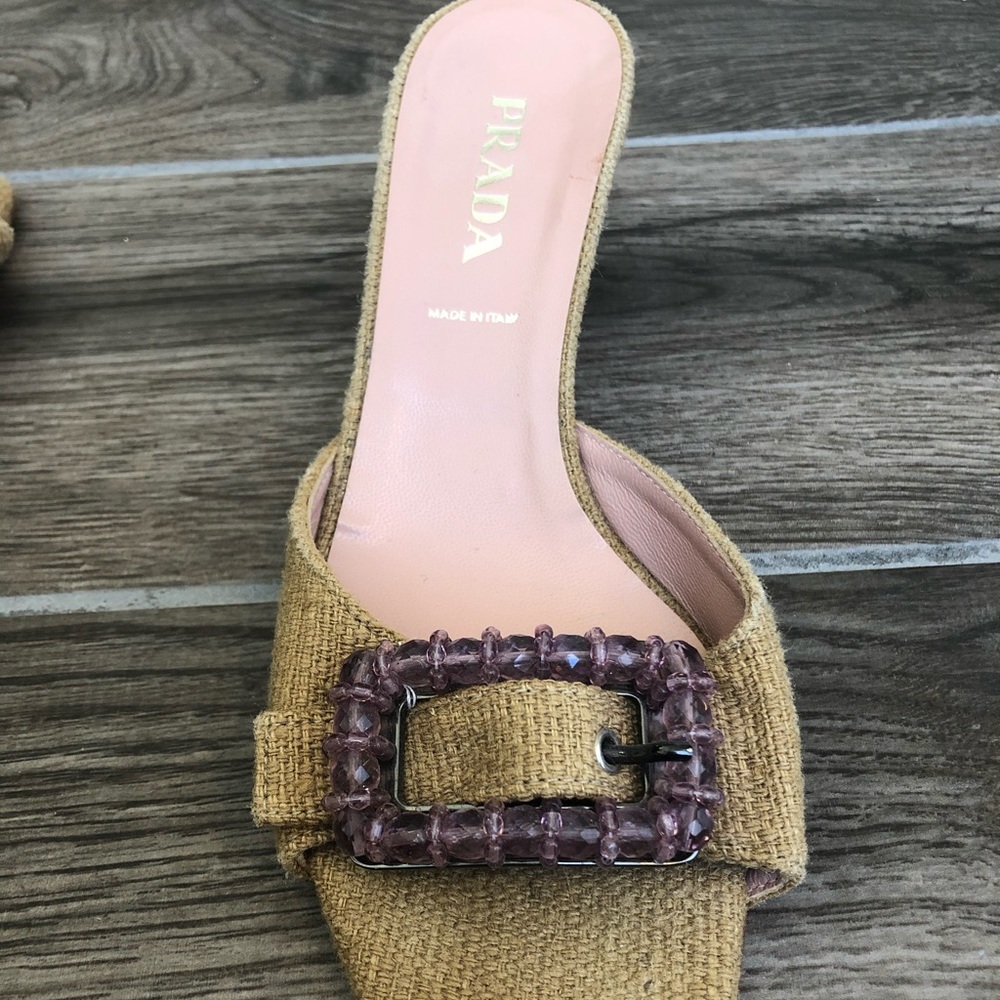Prada embellished kitten heal slides - Picture 4 of 4